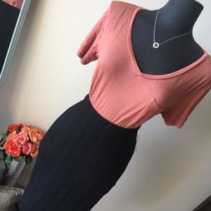 Black Knit Pencil Skirt NWT